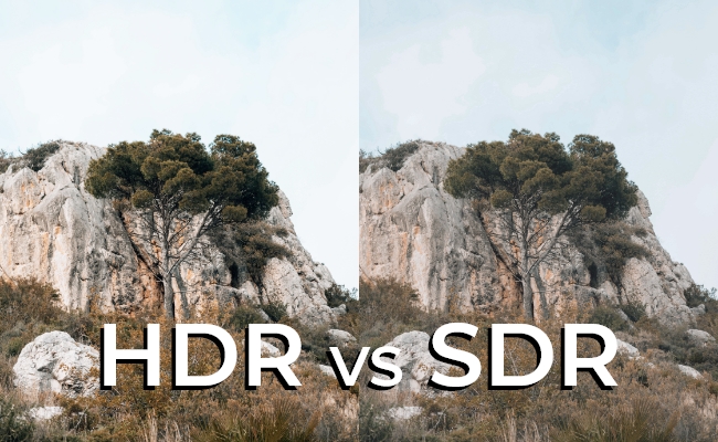 Comparing HDR VS SDR