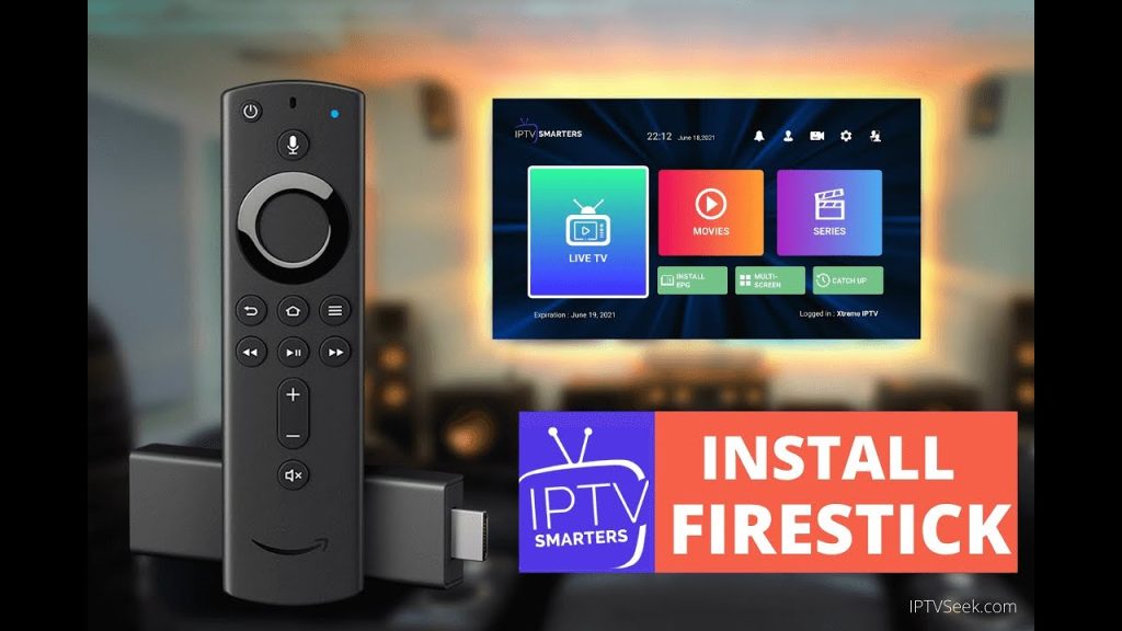 Fire TV Sticks are capable to install IPTV app on