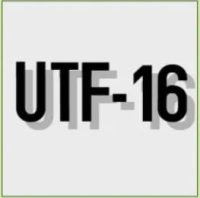 UTF-16 Logo